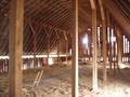 Wray Barn Interior / Full loft--open and airy